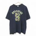 00s 半袖Tシャツ シラギュース ブラック XL | 古着