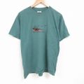 00s 半袖Tシャツ カヌー グリーン L | 古着