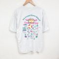ヘインズ 90s 半袖Tシャツ バレーボール グレー XL | 古着