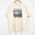 00s 半袖Tシャツ マラソン ベージュ L | 古着