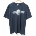 XL★古着 半袖 ビンテージ Tシャツ メンズ 00年代 00s NBA サンアントニオスパーズ 大きいサイズ コットン クルーネック 黒 ブラック バスケットボール 25jul10 中古