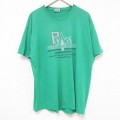 XL★古着 ヘインズ Hanes 半袖 ビンテージ Tシャツ メンズ 00年代 00s PEAK クルーネック 緑 グリーン 25jul10 中古