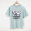 00s 半袖Tシャツ 山 ネイビー L | 古着