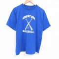 フルーツオブザルーム 00s 半袖Tシャツ ベースボール ブルー XL | 古着
