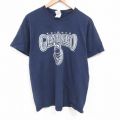 00s 半袖Tシャツ 騎士 ネイビー XL | 古着