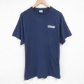 00s 半袖Tシャツ CYNCON ネイビー L | 古着