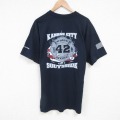90s 半袖Tシャツ カンザスシティ ネイビー XL | 古着