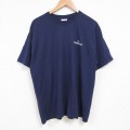 ヘインズ 00s 半袖Tシャツ エアグループ ネイビー L | 古着