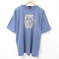 90s 半袖Tシャツ ココペリ ネイビー XL | 古着