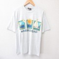フルーツオブザルーム 90s 半袖Tシャツ ヨット グレー XL | 古着