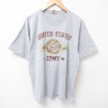 00s 半袖Tシャツ ミリタリー グレー L | 古着
