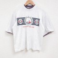 90s 半袖Tシャツ ヨット グレー M | 古着