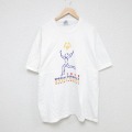 ヘインズ 90s 半袖Tシャツ ランナー ホワイト XL | 古着