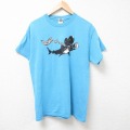 00s 半袖Tシャツ フィルム ライトブルー L | 古着