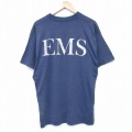 フルーツオブザルーム 90s 半袖Tシャツ EMS ネイビー XL | 古着