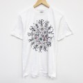 90s 半袖Tシャツ 民族 ホワイト M | 古着
