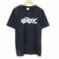 L★古着 ジャージーズ 半袖 ビンテージ Tシャツ メンズ 00年代 00s 97ロック クルーネック 黒 ブラック 25aug09 中古
