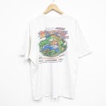 【20%OFF】XL★古着 半袖 ビンテージ Tシャツ メンズ 00年代 00s ドラゴン 企業広告 コットン クルーネック 白 ホワイト 25aug12 中古
