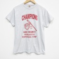 M★古着 フルーツオブザルーム 半袖 ビンテージ Tシャツ メンズ 00年代 00s ベースボール クルーネック 薄グレー 霜降り 25aug12 中古