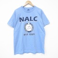 00s 半袖Tシャツ NALC ネイビー XL | 古着