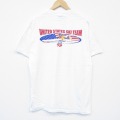L★古着 ヘインズ Hanes 半袖 ビンテージ Tシャツ メンズ 00年代 00s USスキーチーム コットン クルーネック 白 ホワイト 25aug13 中古