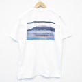 L★古着 ヘインズ Hanes 半袖 ビンテージ Tシャツ メンズ 00年代 00s 富士山 クルーネック 白 ホワイト 25aug13 中古