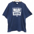 00s 半袖Tシャツ BEAT ネイビー XL | 古着