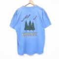 90s 半袖Tシャツ ネイビー XL | 古着