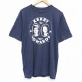 L★古着 半袖 ビンテージ Tシャツ メンズ 00年代 00s ケリーエドワーズ クルーネック 紺 ネイビー 25aug28 中古