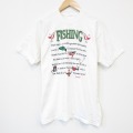 00s 半袖Tシャツ フィッシング ホワイト XL | 古着