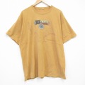00s 半袖Tシャツ テキサス イエロー XL | 古着