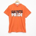 00s 半袖Tシャツ SAINTS オレンジ M | 古着