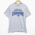 【20%OFF】M★古着 半ヘインズ 袖 ビンテージ Tシャツ メンズ 00年代 00s NFL ニューイングランドペイトリオッツ クルーネック グレー 霜降り アメフト スーパーボウル 25sep03 中古 半袖