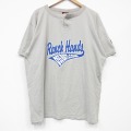 【20%OFF】XL★古着 ウィルソン 半袖 ビンテージ Tシャツ メンズ 90年代 90s Ranck ヘンリーネック グレー 25sep04 中古