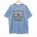 90s 半袖Tシャツ アイスクリーム ネイビー XL | 古着