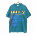 90s 半袖Tシャツ メッセージ グリーン XL | 古着