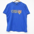 90s 半袖Tシャツ ブリティッシュコロンビア ブルー M | 古着