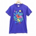 S★古着 ヘインズ Hanes 半袖 ビンテージ Tシャツ メンズ クルーネック USA製 紫 パープル 25sep09 中古