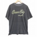 L★古着 半袖 ビンテージ Tシャツ メンズ 90年代 90s オーシャンシティ クルーネック USA製 黒 ブラック 25sep09 中古