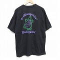 00s 半袖Tシャツ カメ ブラック XL | 古着