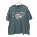 00s 半袖Tシャツ HALL グリーン XL | 古着