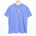 00s 半袖Tシャツ スポーツショップ ネイビー L | 古着