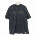 【20%OFF】XL★古着 ティンバーランド 半袖 ビンテージ Tシャツ メンズ 90年代 90s ビッグロゴ コットン クルーネック USA製 黒 ブラック 【spe】 25sep10 中古