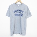 L★古着 半袖 ビンテージ Tシャツ メンズ 00年代 00s OH クルーネック グレー 霜降り 25sep11 中古