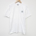L★古着 ヘインズ Hanes 半袖 ビンテージ Tシャツ メンズ 00年代 00s AIM コットン クルーネック 白 ホワイト 25sep12 中古