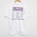 L★古着 ヘインズ Hanes 半袖 ビンテージ Tシャツ メンズ 00年代 00s チャンピオンシップ コットン クルーネック 白 ホワイト 25sep13 中古