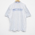 XL★古着 BELTON 半袖 ビンテージ Tシャツ メンズ 90年代 90s ダイレクト 大きいサイズ コットン クルーネック USA製 薄グレー 霜降り 25sep13 中古