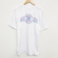 XL★古着 ヘインズ Hanes 半袖 ビンテージ Tシャツ メンズ 00年代 00s NBTバンク クルーネック 白 ホワイト 25sep16 中古