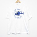 XL★古着 ヘインズ Hanes 半袖 ビンテージ Tシャツ メンズ 00年代 00s ヘリコプター 大きいサイズ コットン クルーネック 白 ホワイト 25sep17 中古