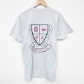 L★古着 スクリーンスターズ 半袖 ビンテージ Tシャツ メンズ 90年代 90s ノーベンバー クルーネック USA製 薄グレー 霜降り 25sep17 中古